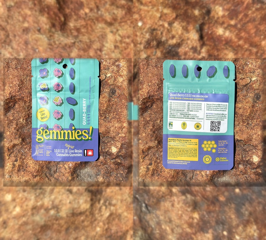 Gemmies Quad Berry product photo