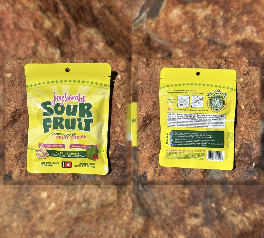 Joy Bombs Sour Pink Lemonade Watermelon product photo