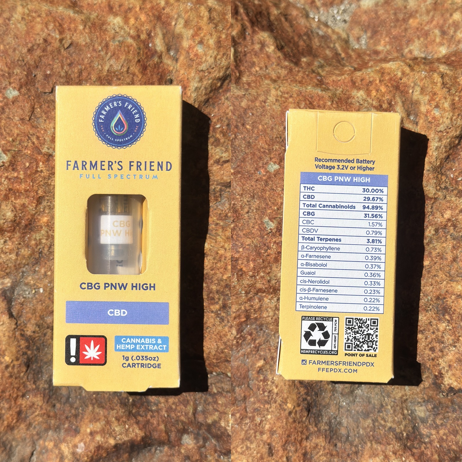Farmers Friend CBG PNW High product photo