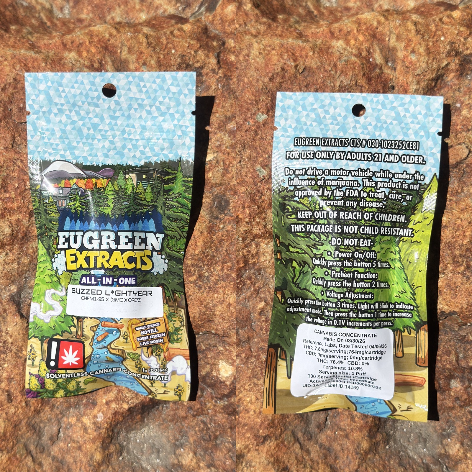 Eugreen Buzzed Lightyear product photo