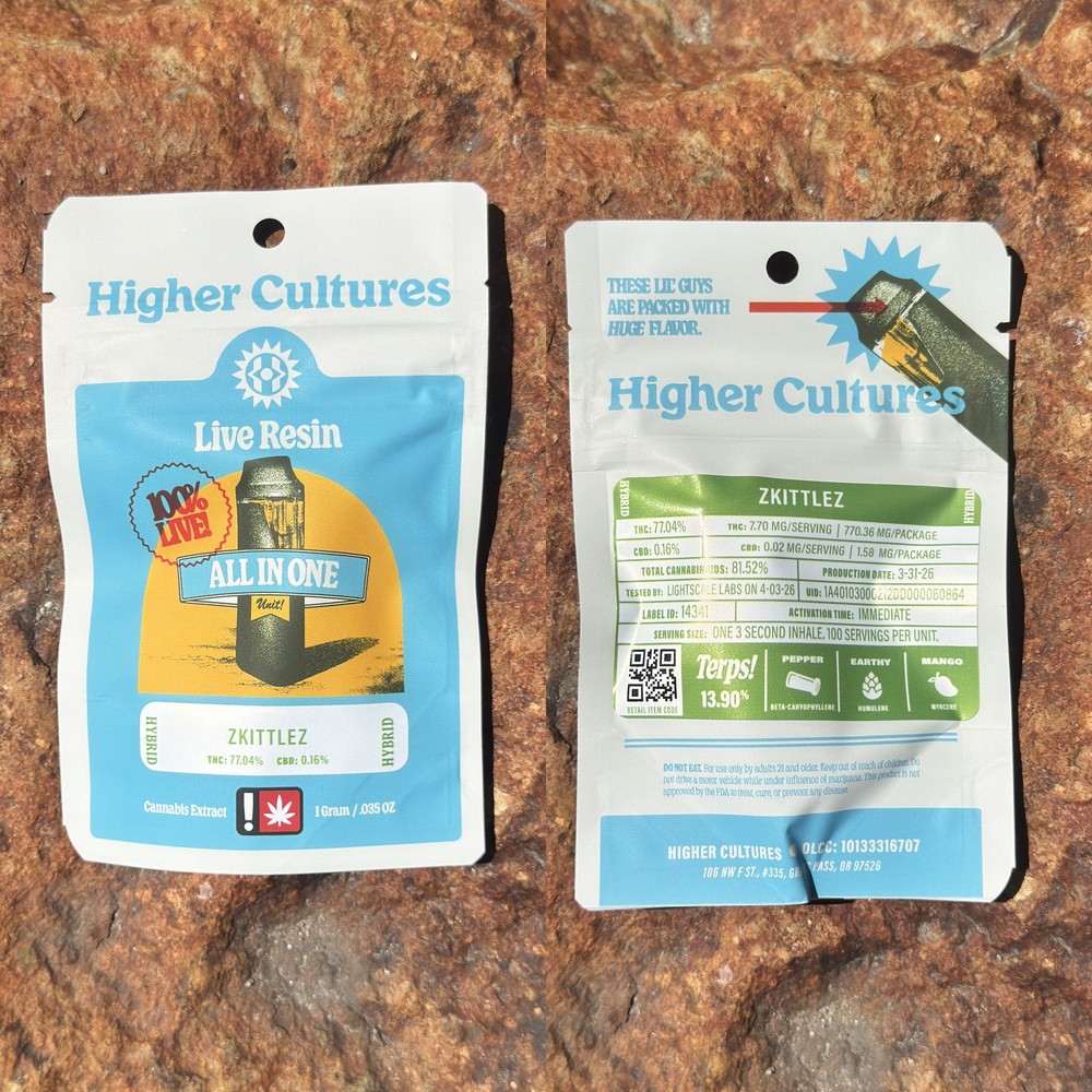 Higher Cultures Zkittlez product photo